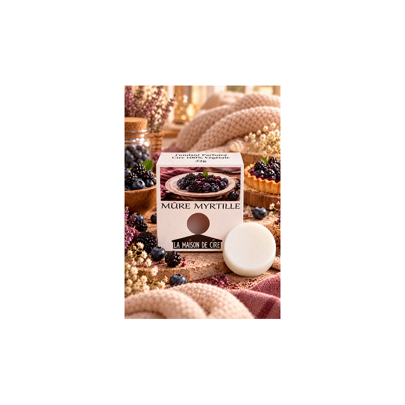 fondant artisanal mûre myrtille