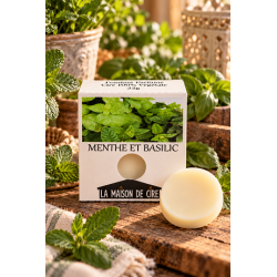 Fondant menthe et basilic