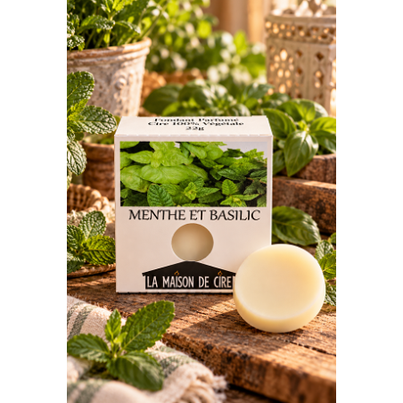 fondant artisanal menthe et basilic