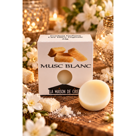 fondant artisanal musc blanc