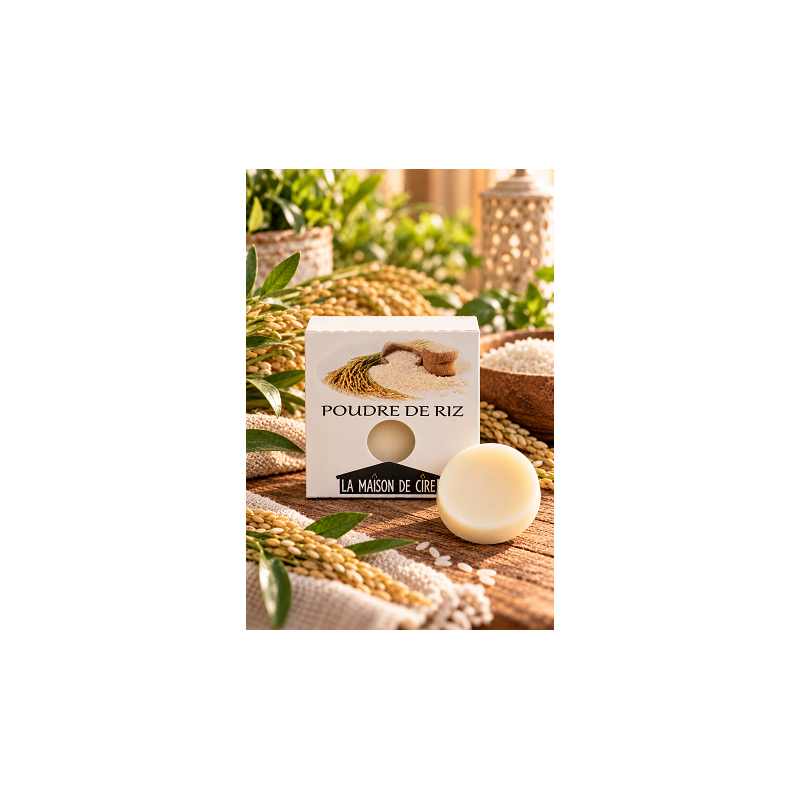 fondant artisanal poudre de riz