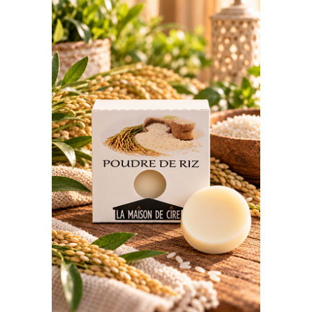 fondant artisanal poudre de riz