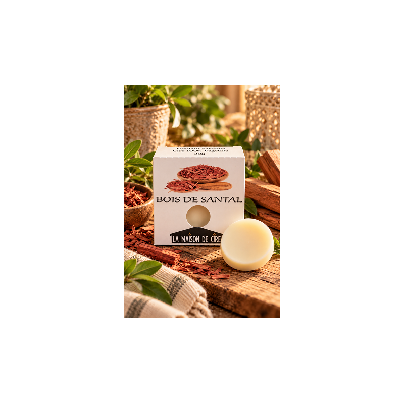 fondant artisanal bois de santal
