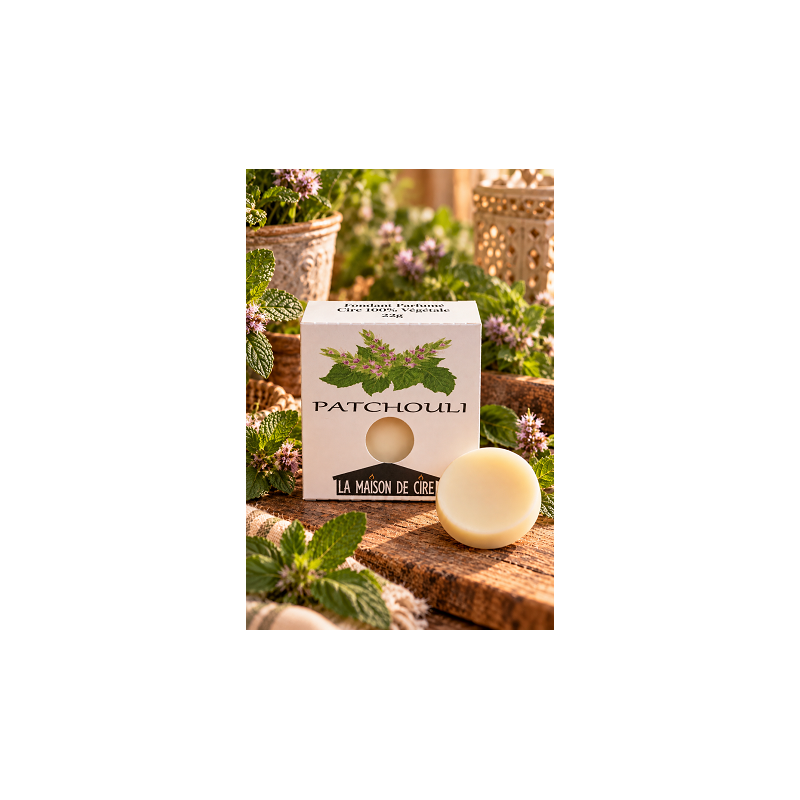 fondant artisanal patchouli