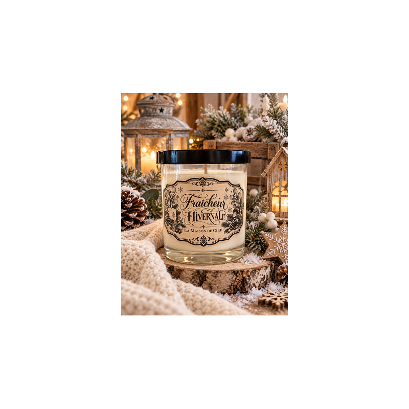 bougie fraicheur hivernale