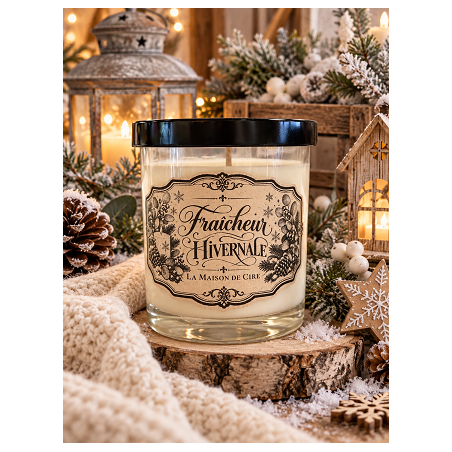 bougie fraicheur hivernale