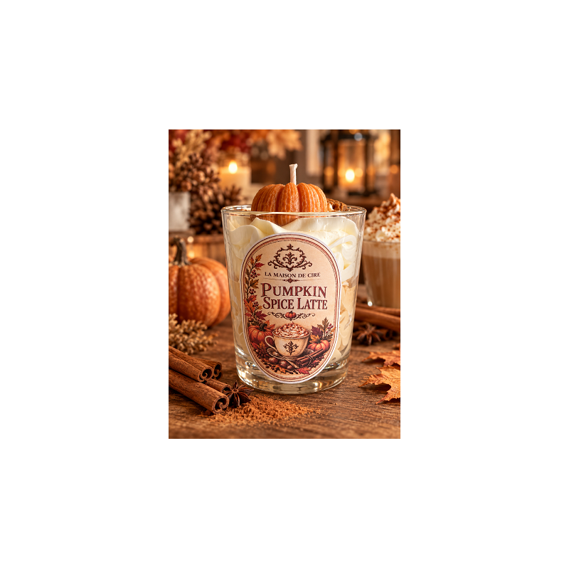 photo pumpkin spice latte de face