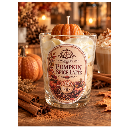 photo pumpkin spice latte de face