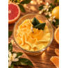 bougie chantilly artisanale agrumes vue du dessus