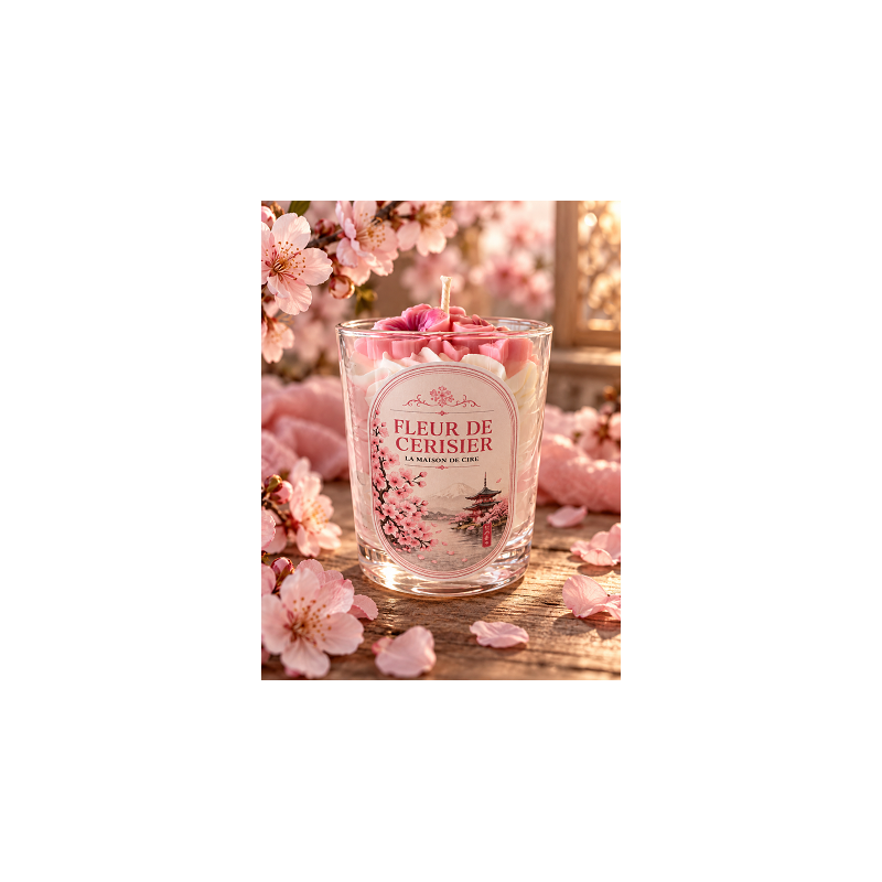 bougie chantilly artisanale agrumes