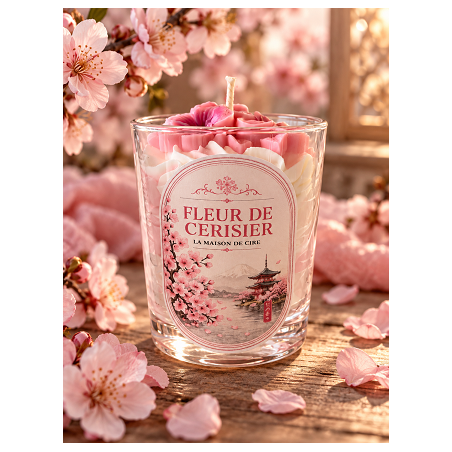 bougie chantilly artisanale agrumes