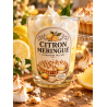 bougie chantilly artisanale citron meringué