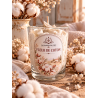 bougie chantilly artisanale fleur de coton