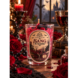 bougie chantilly artisanale sang de vampire